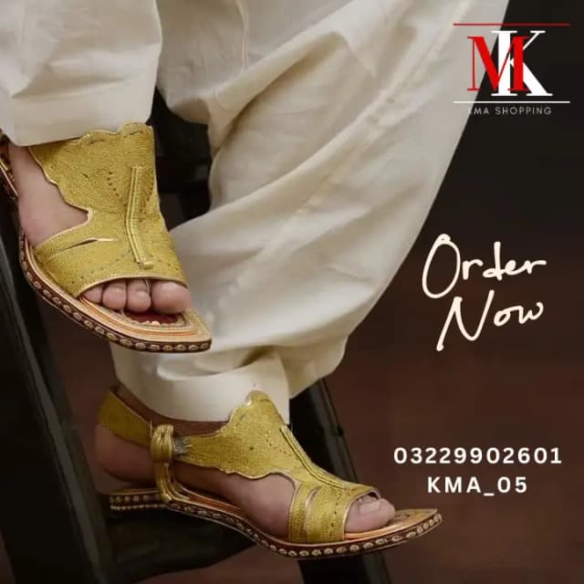 New Collection Special Tilla Chappal R and Handmade Karhai in Pure Cow Leather